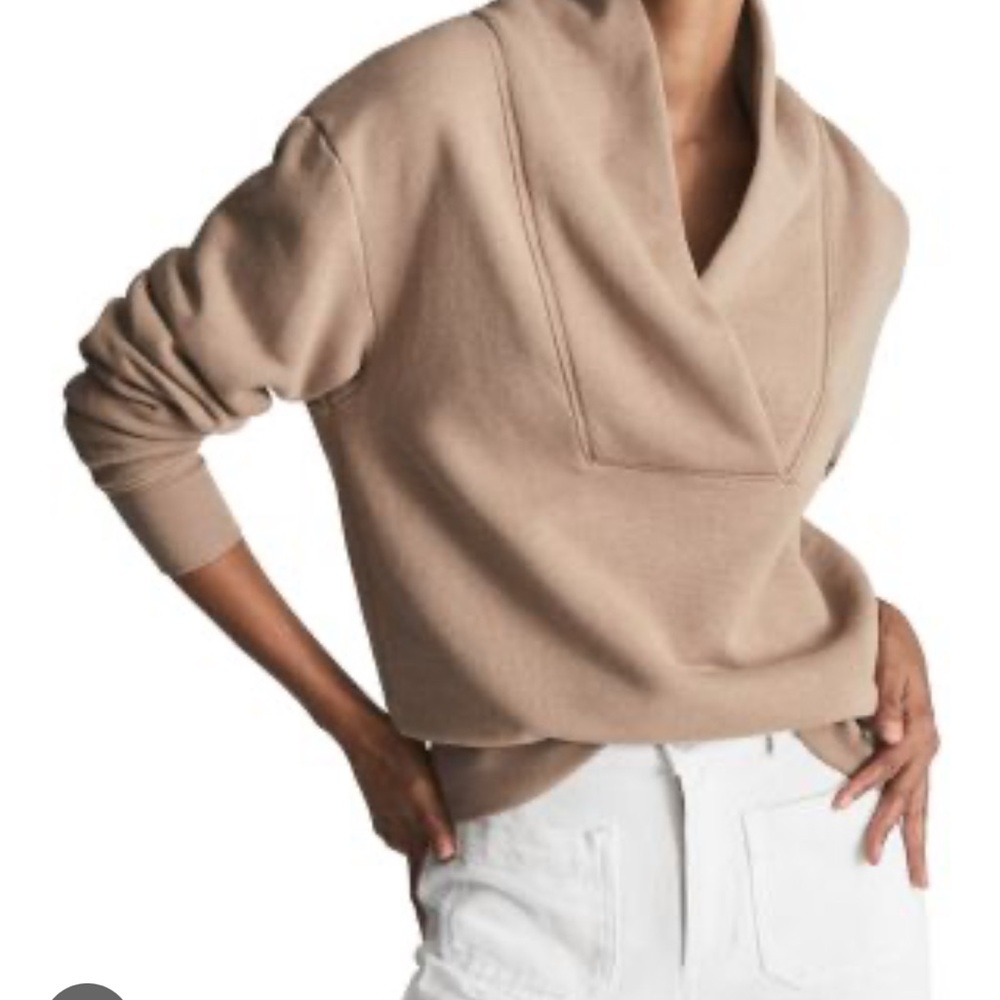 Reiss Tan Pullover Sweater